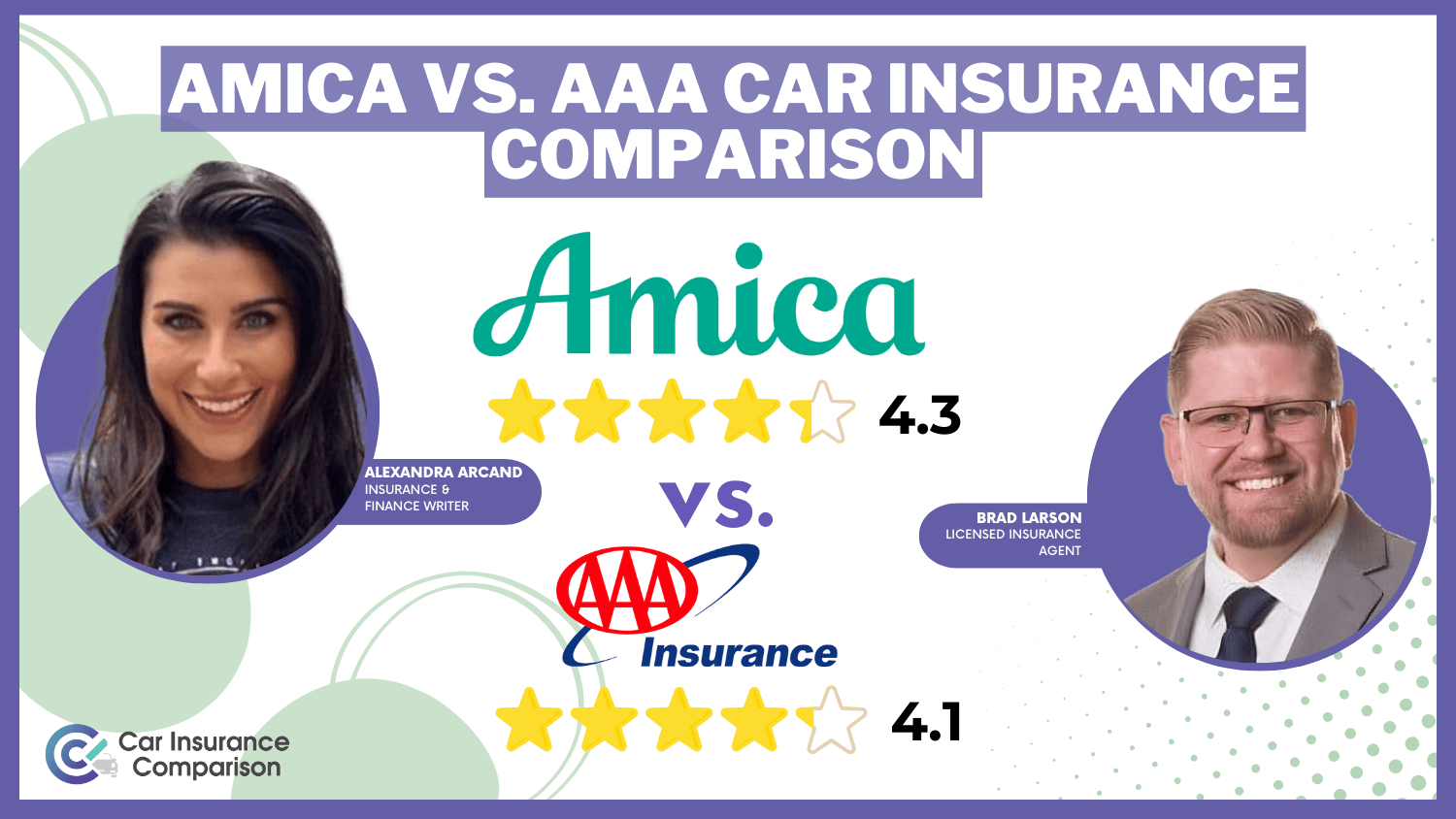 Amica vs. AAA Car Insurance in 2025 [Side-by-Side Comparison]