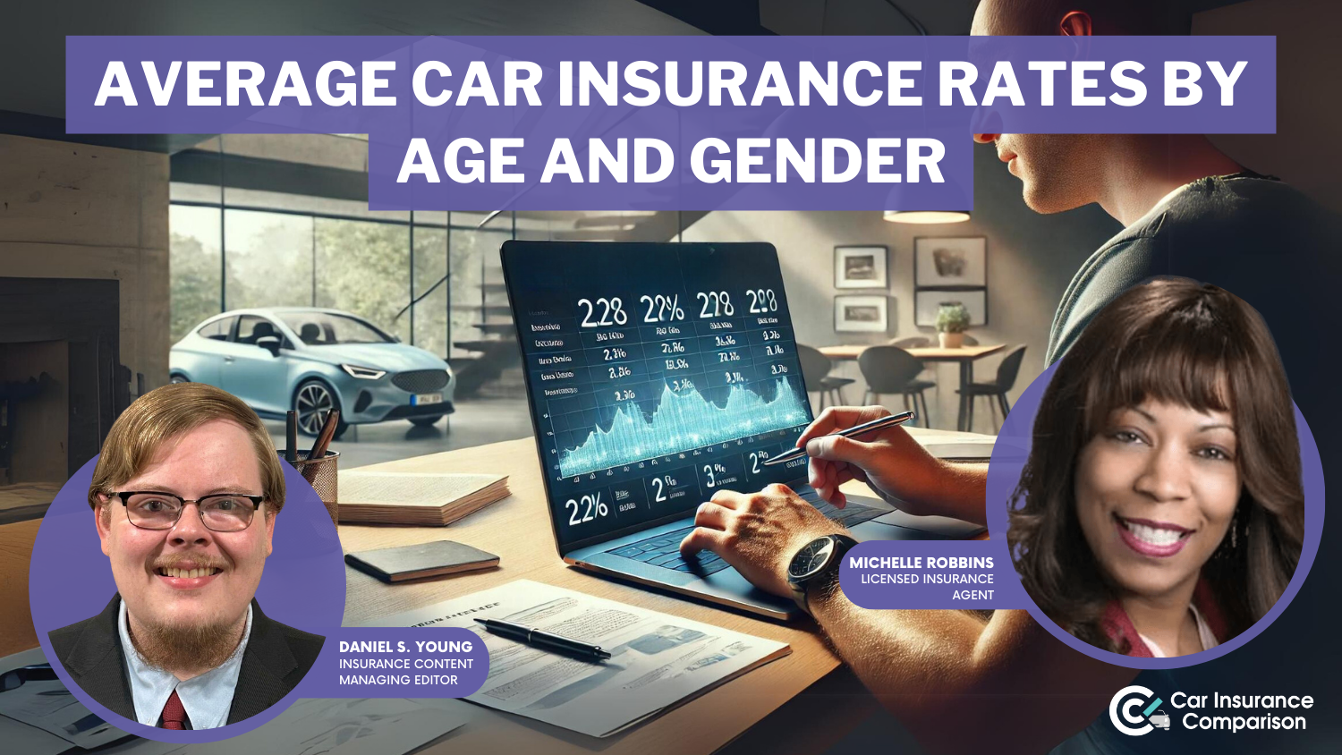 Average Car Insurance Rates by Age and Gender in 2024 [See Actual Rates Here]