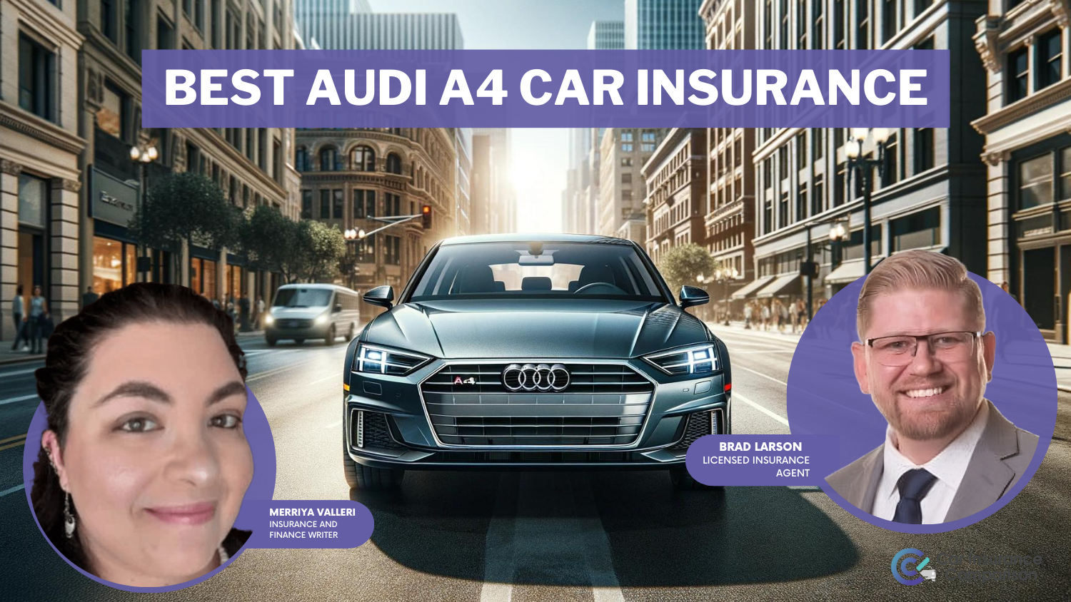 Best Audi A4 Car Insurance: State Farm, Erie, and Farmers.