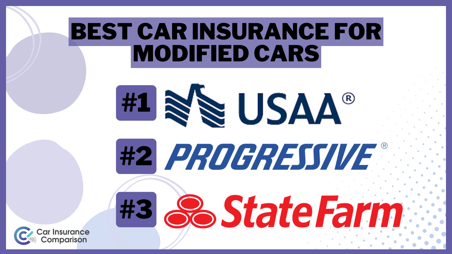 Best Car Insurance for Modified Cars: USAA, Progressive, and State Farm