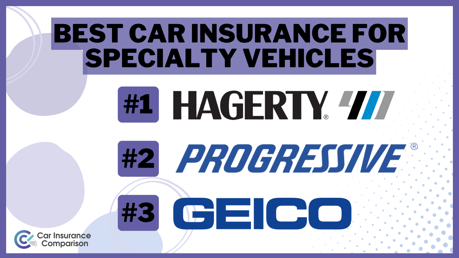 Best Car Insurance for Specialty Vehicles in 2024 (Your Guide to the Top 10 Companies)