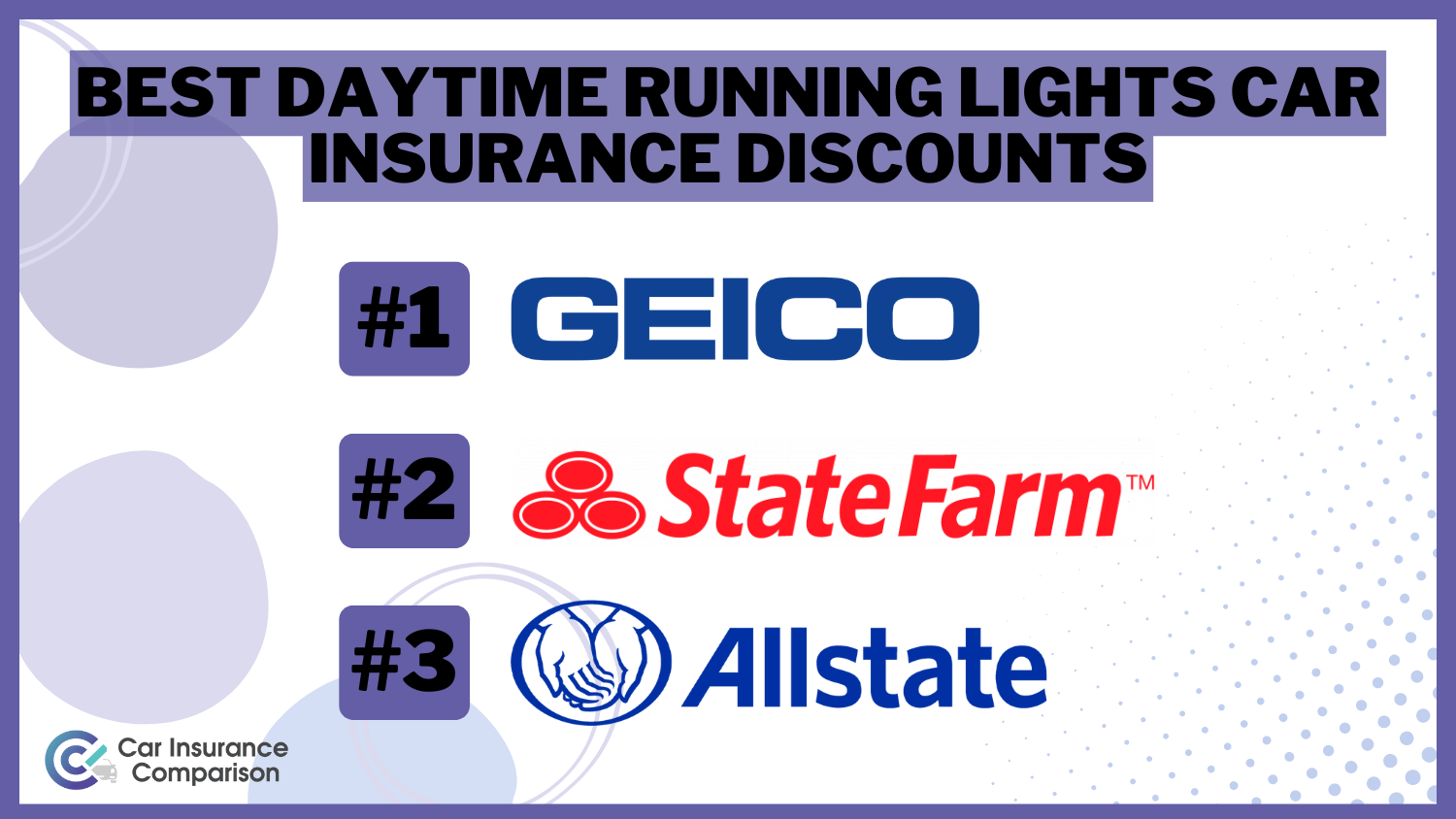 Best Daytime Running Lights Car Insurance Discounts in 2024 (Get up to 10% Off With These 10 Companies)