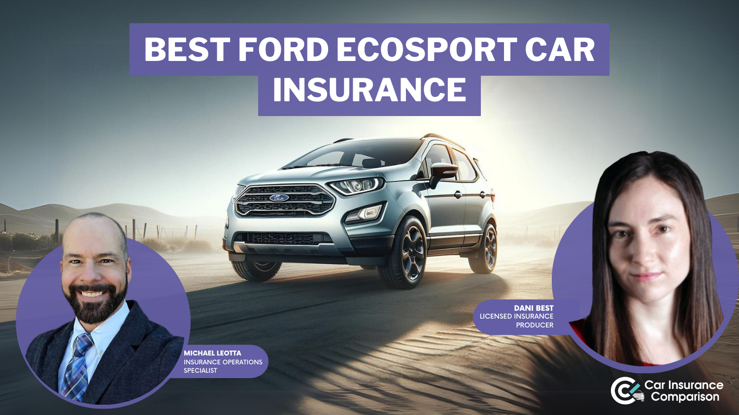 State Farm, Geico, and Progressive: Best Ford EcoSport Car Insurance