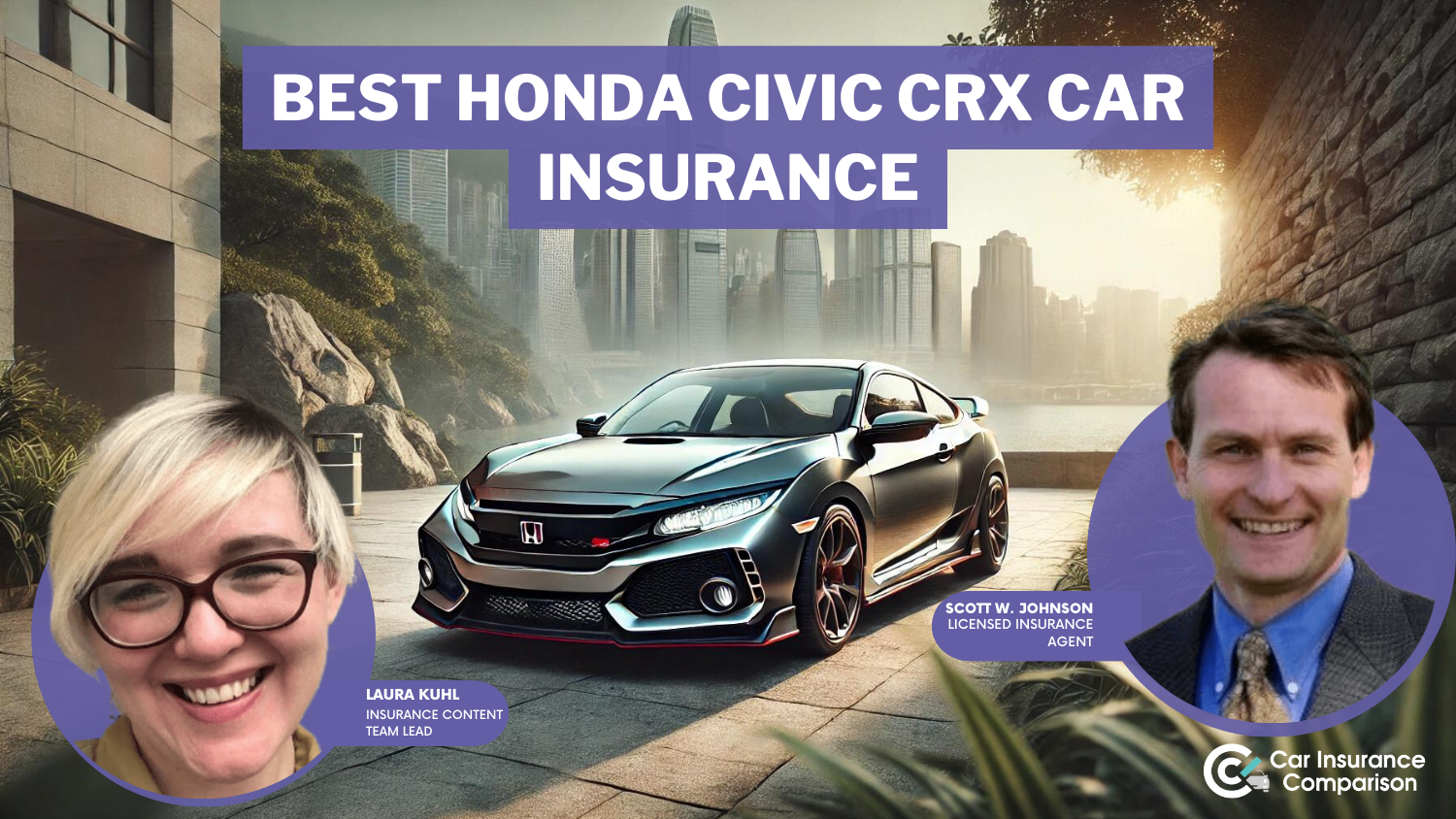 Best Honda Civic CRX Car Insurance in 2025 (Find the Top 10 Companies Here)