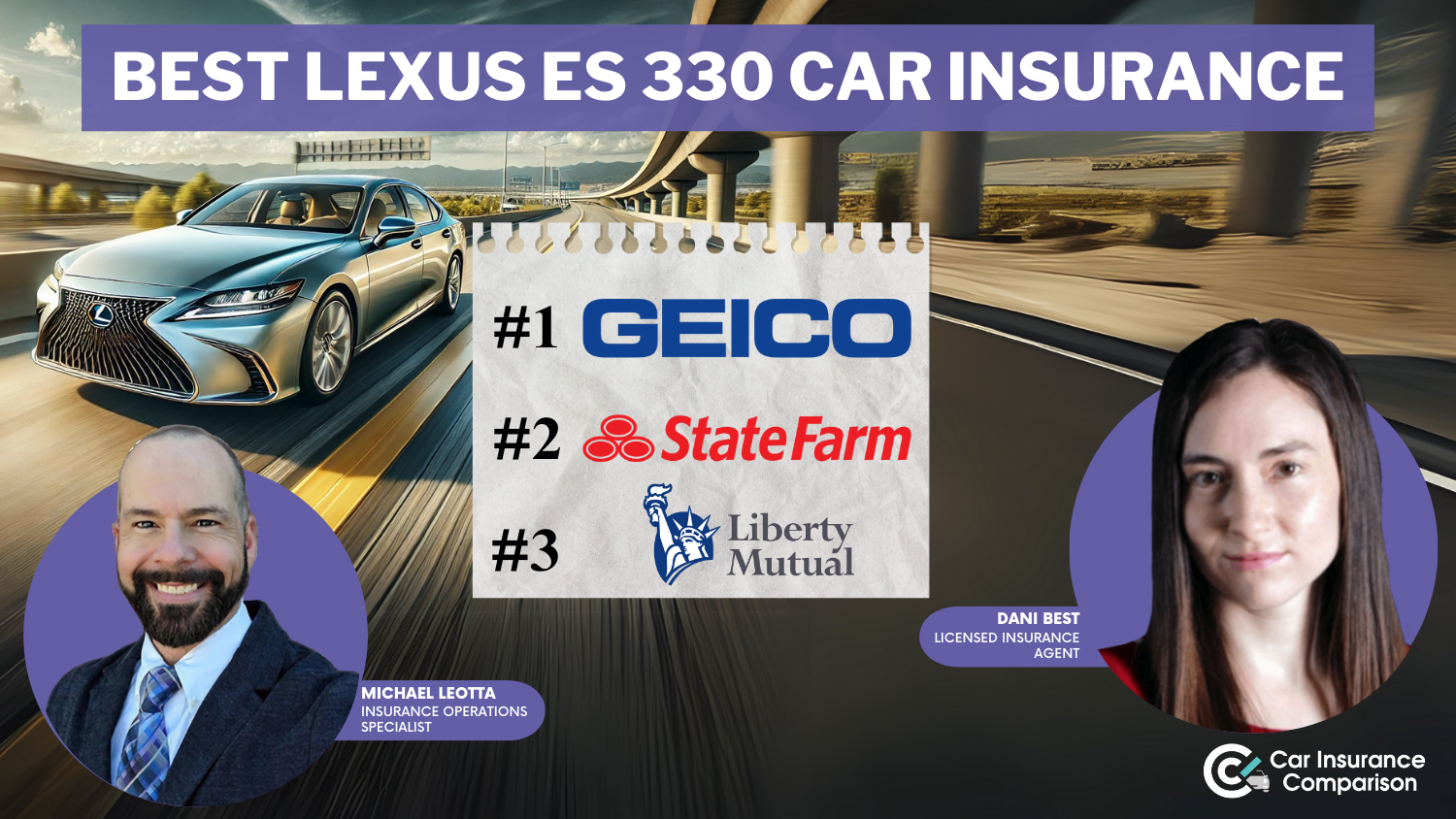 Best Lexus ES 330 Car Insurance in 2025 (Compare the Top 10 Companies)