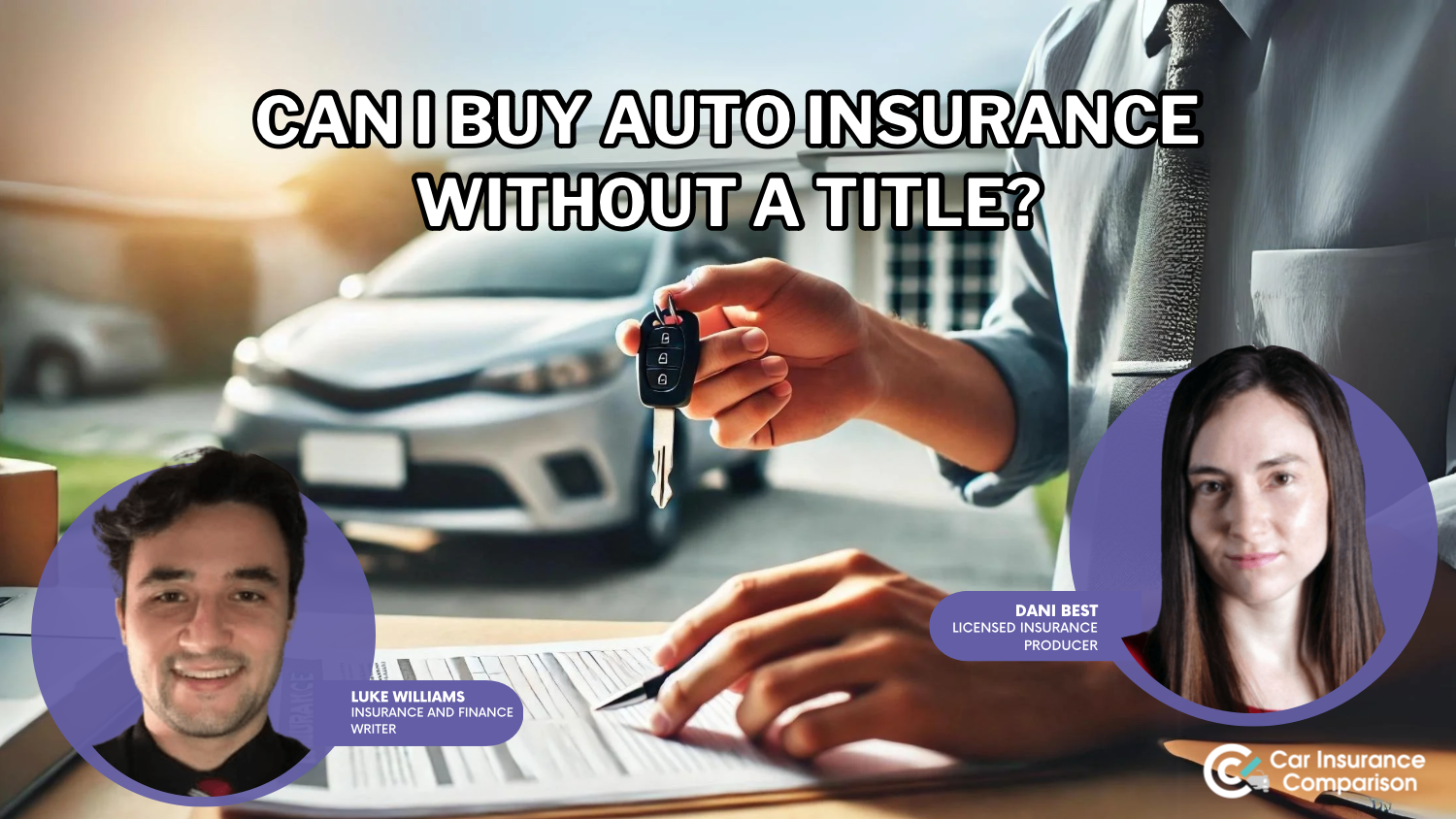 Can I buy car insurance without a title?