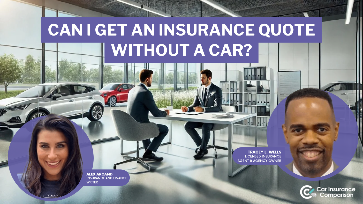 Can I get an insurance quote without a car?