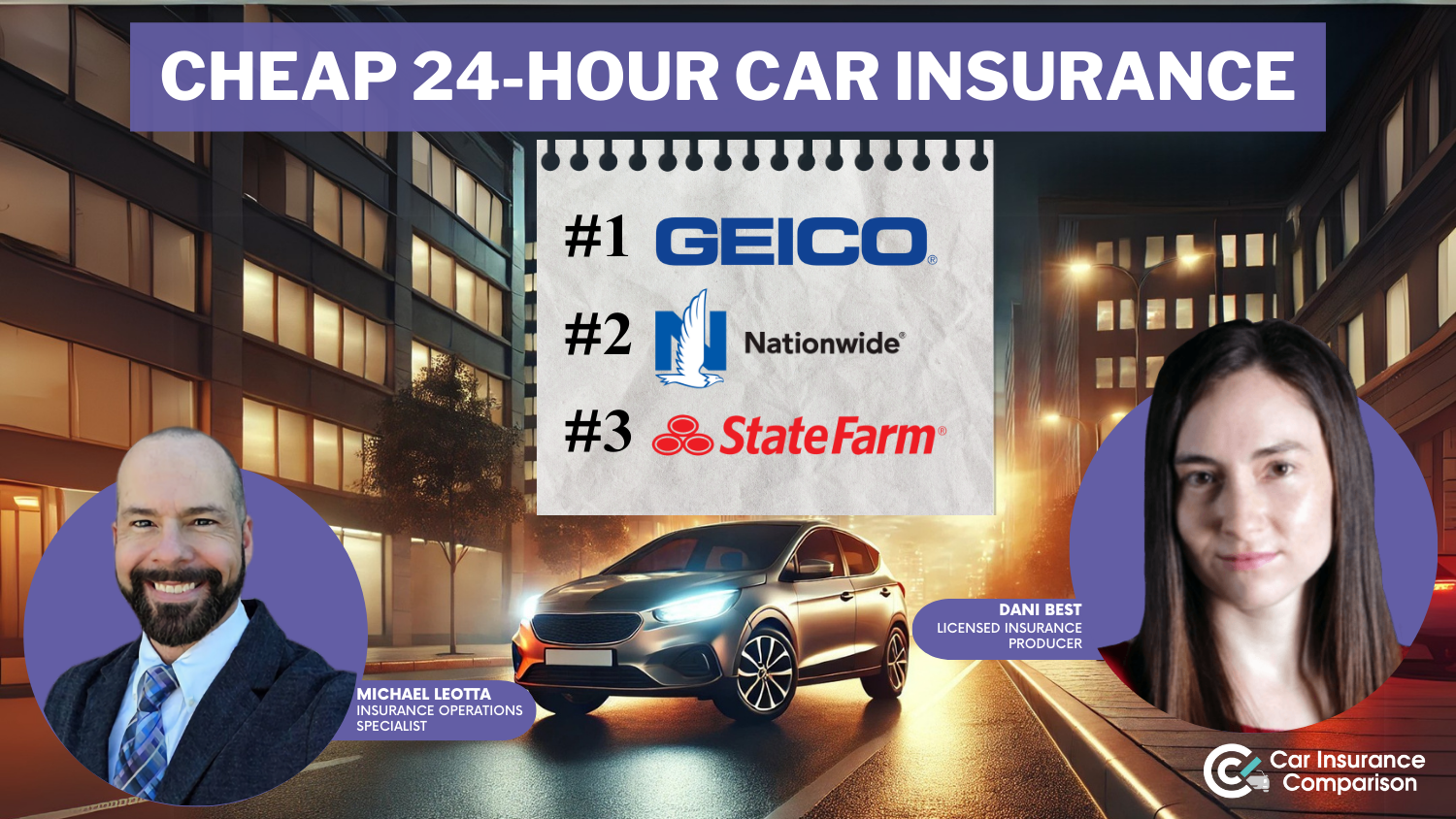 Cheap 24-Hour Car Insurance