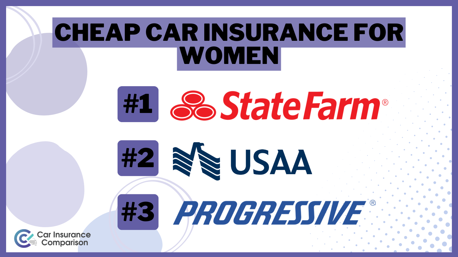 Cheap Car Insurance for Women in 2024 (Earn Savings With These 10 Companies!)