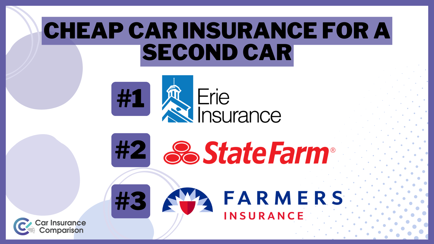 Cheap Car Insurance for a Second Car in 2024 (Earn Savings With These 10 Companies!)