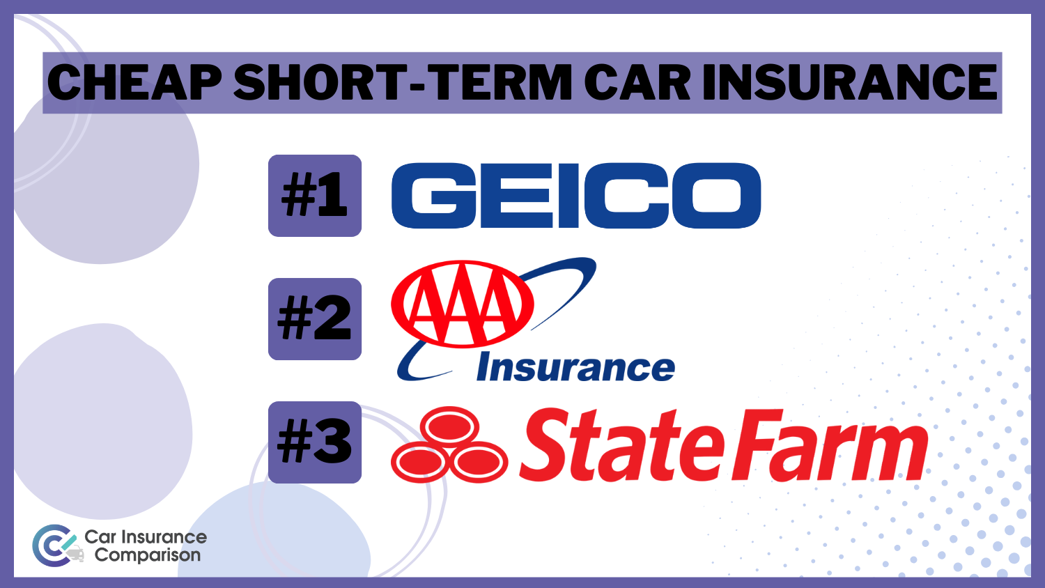 Cheap Short-Term Car Insurance in 2024 (Save With These 10 Companies!)