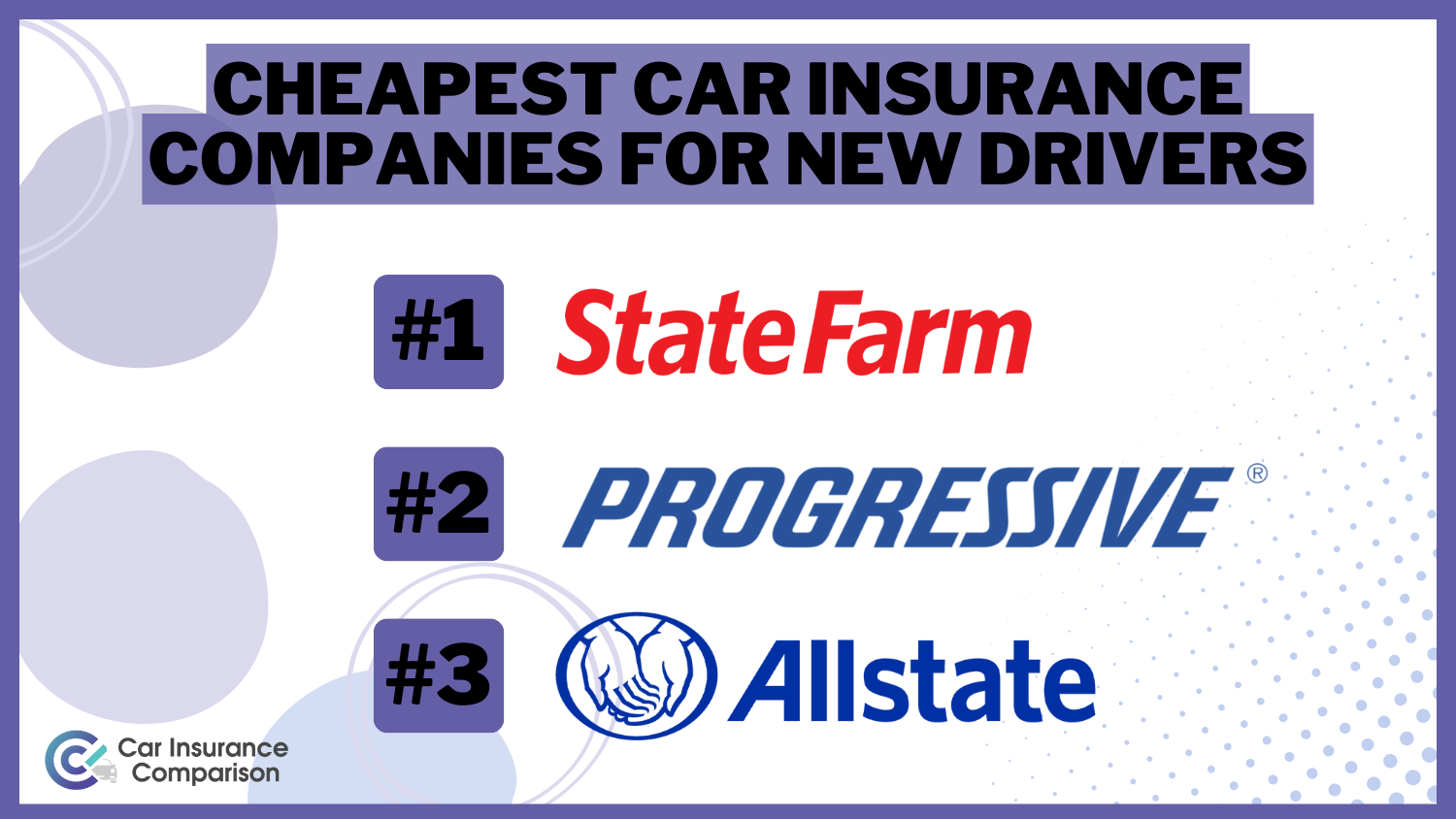 10 Cheapest Car Insurance Companies for New Drivers in 2024