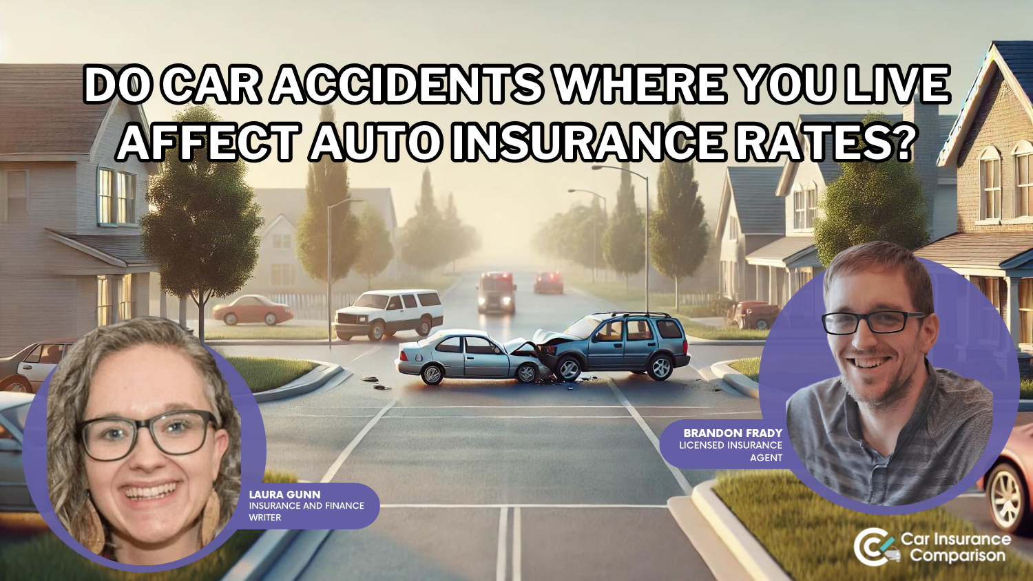 Do car accidents where you live affect car insurance rates?