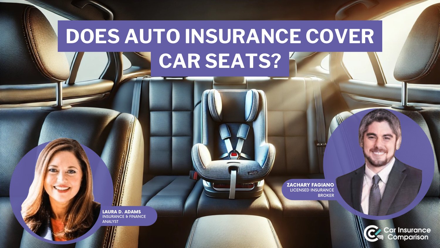 Does car insurance cover car seats?