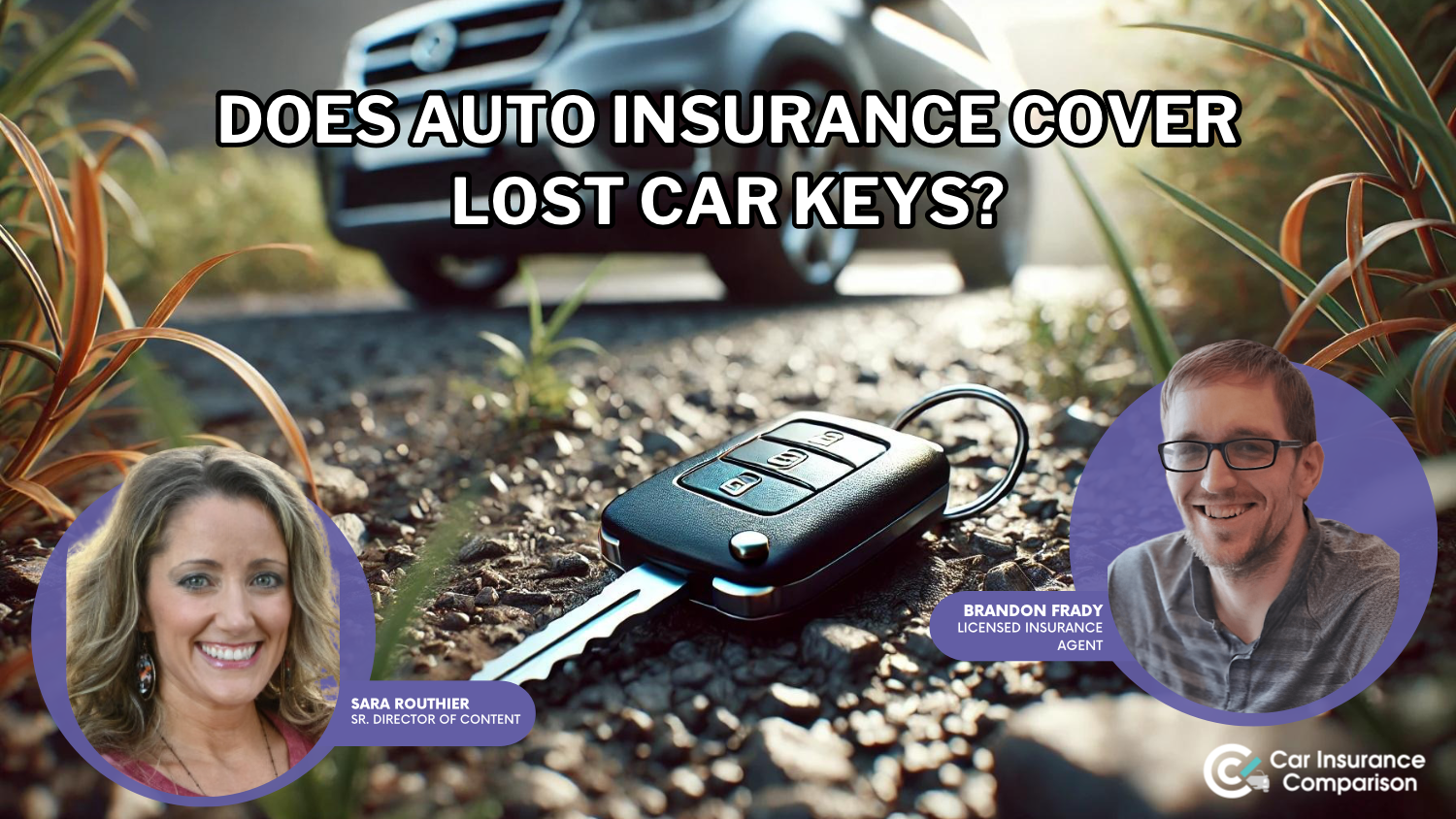 Does car insurance cover lost car keys?