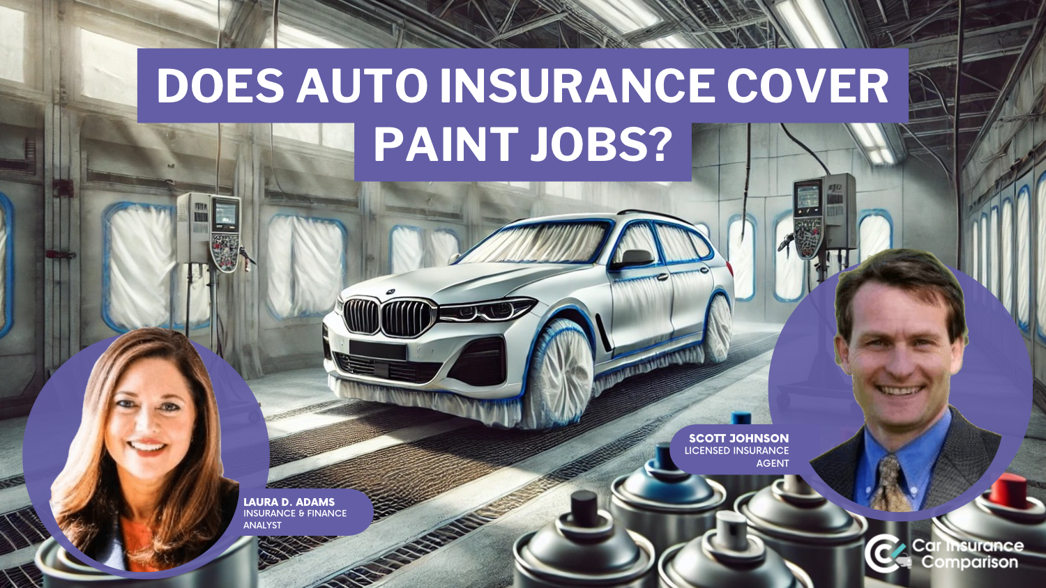 Does car insurance cover paint jobs?