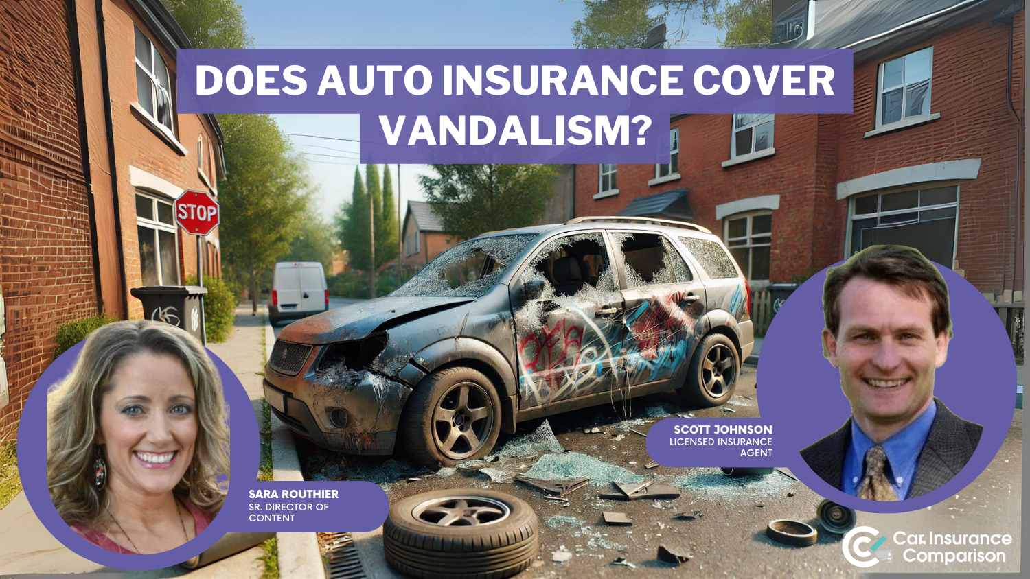 Does car insurance cover vandalism?