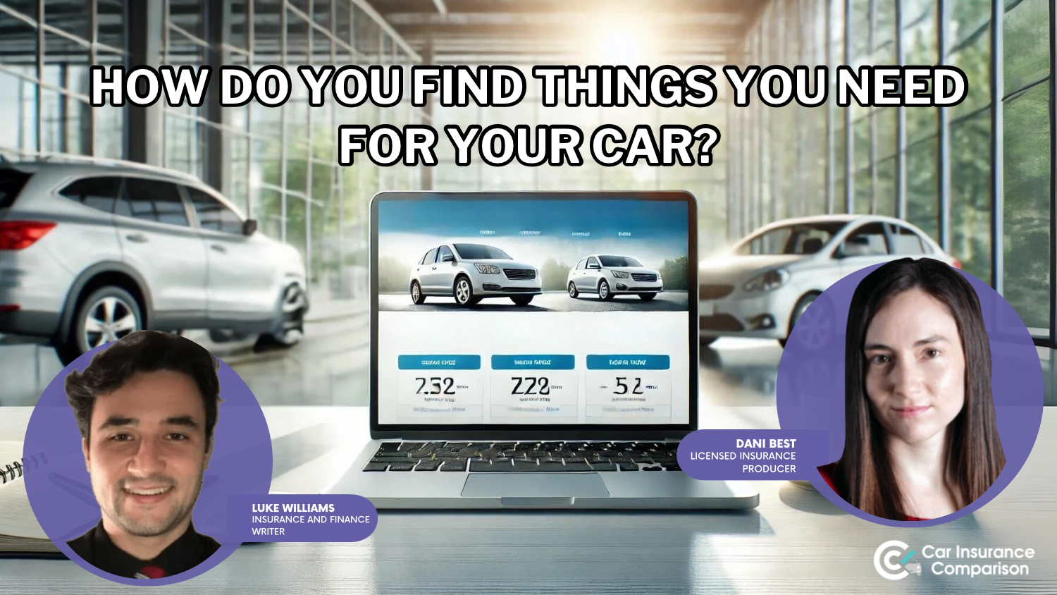 How do you find things you need for your car?