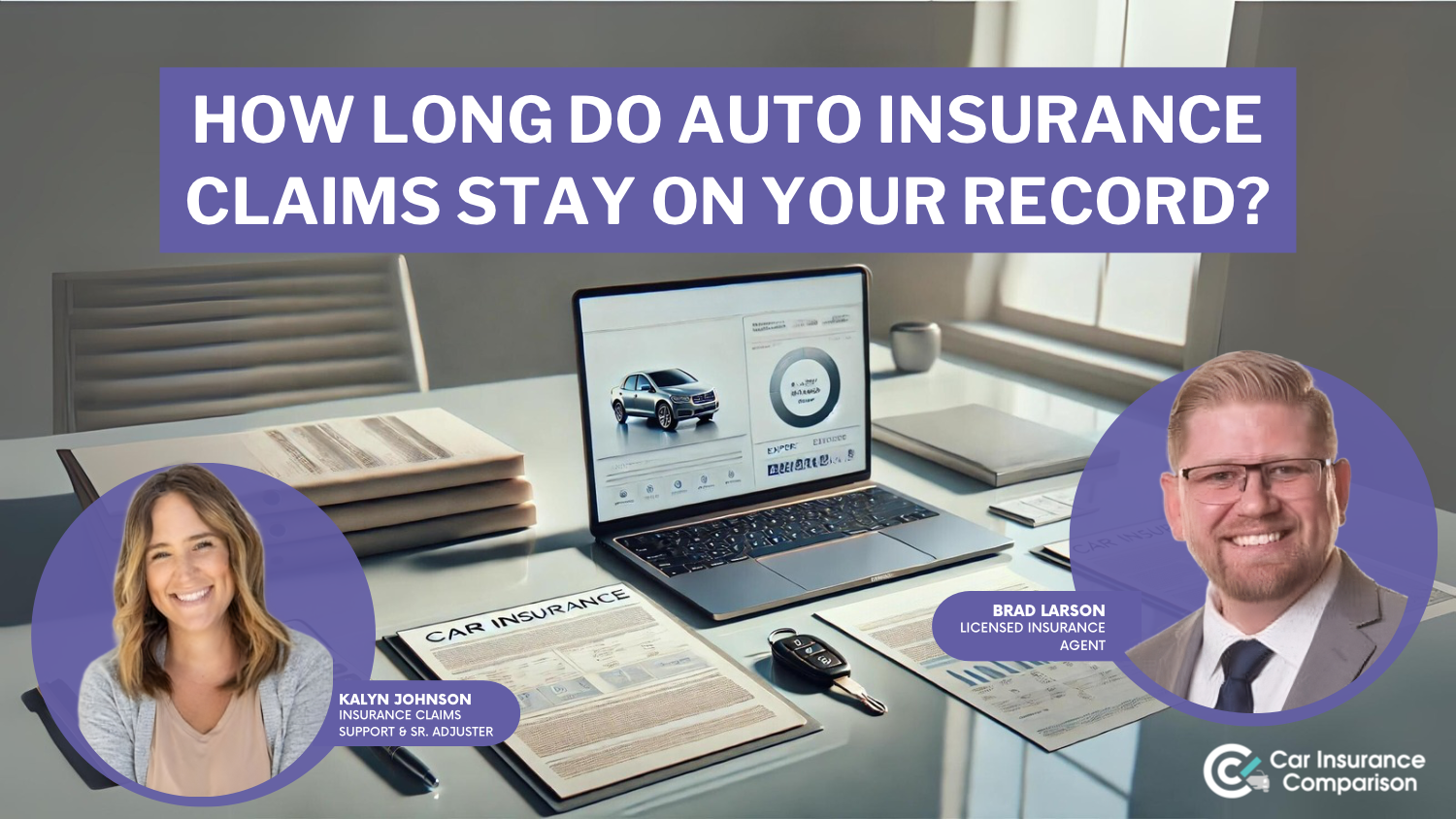 How long do car insurance claims stay on your record?