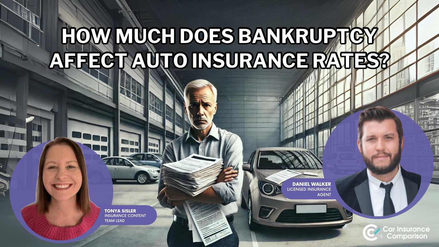 How much does bankruptcy affect car insurance rates?