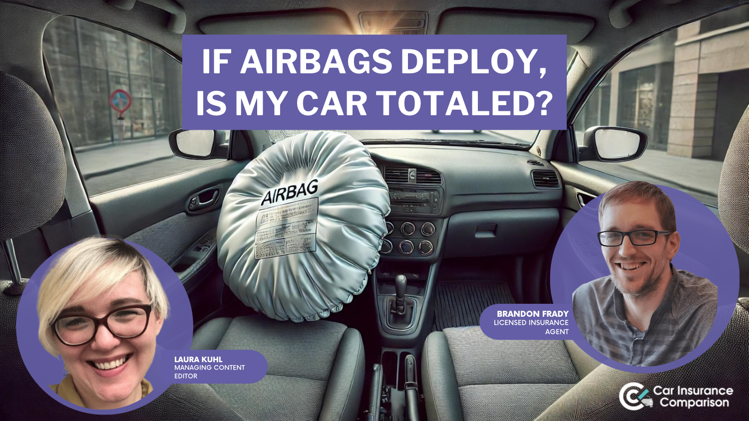 If airbags deploy, is my car totaled?