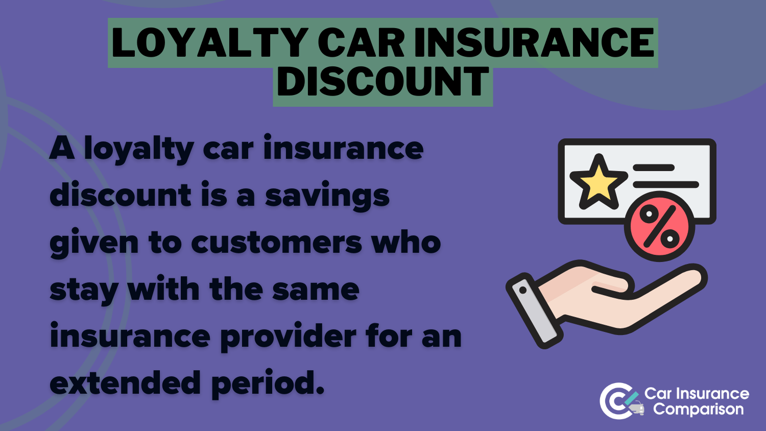 Loyalty Car Insurance Discount Definition Card: Best Loyalty Car Insurance Discounts