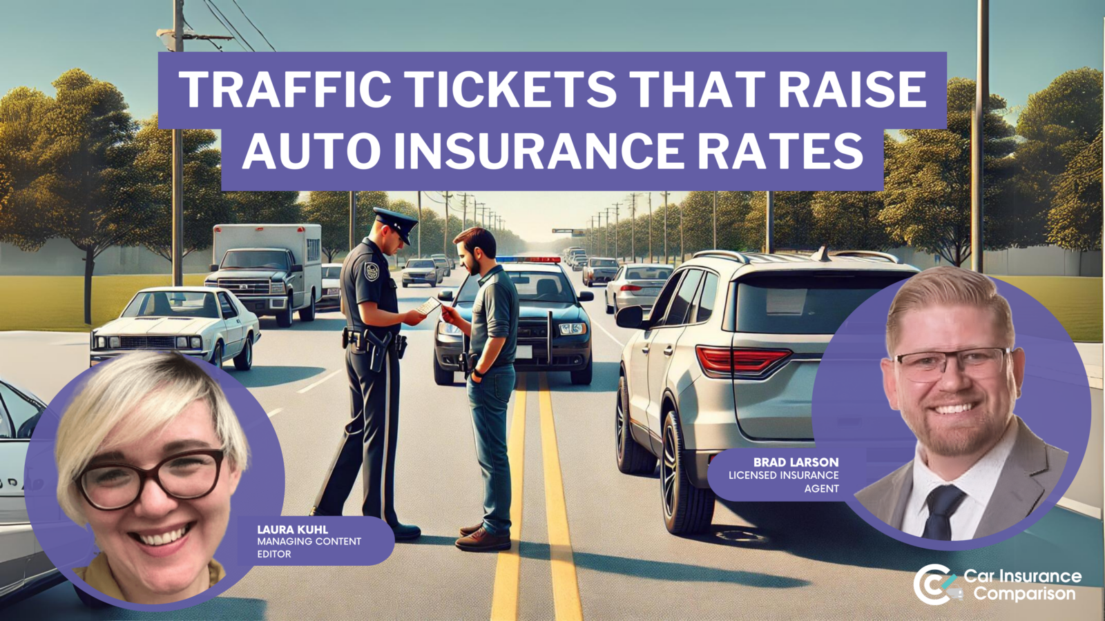 Traffic Tickets that Raise auto insurance Rates