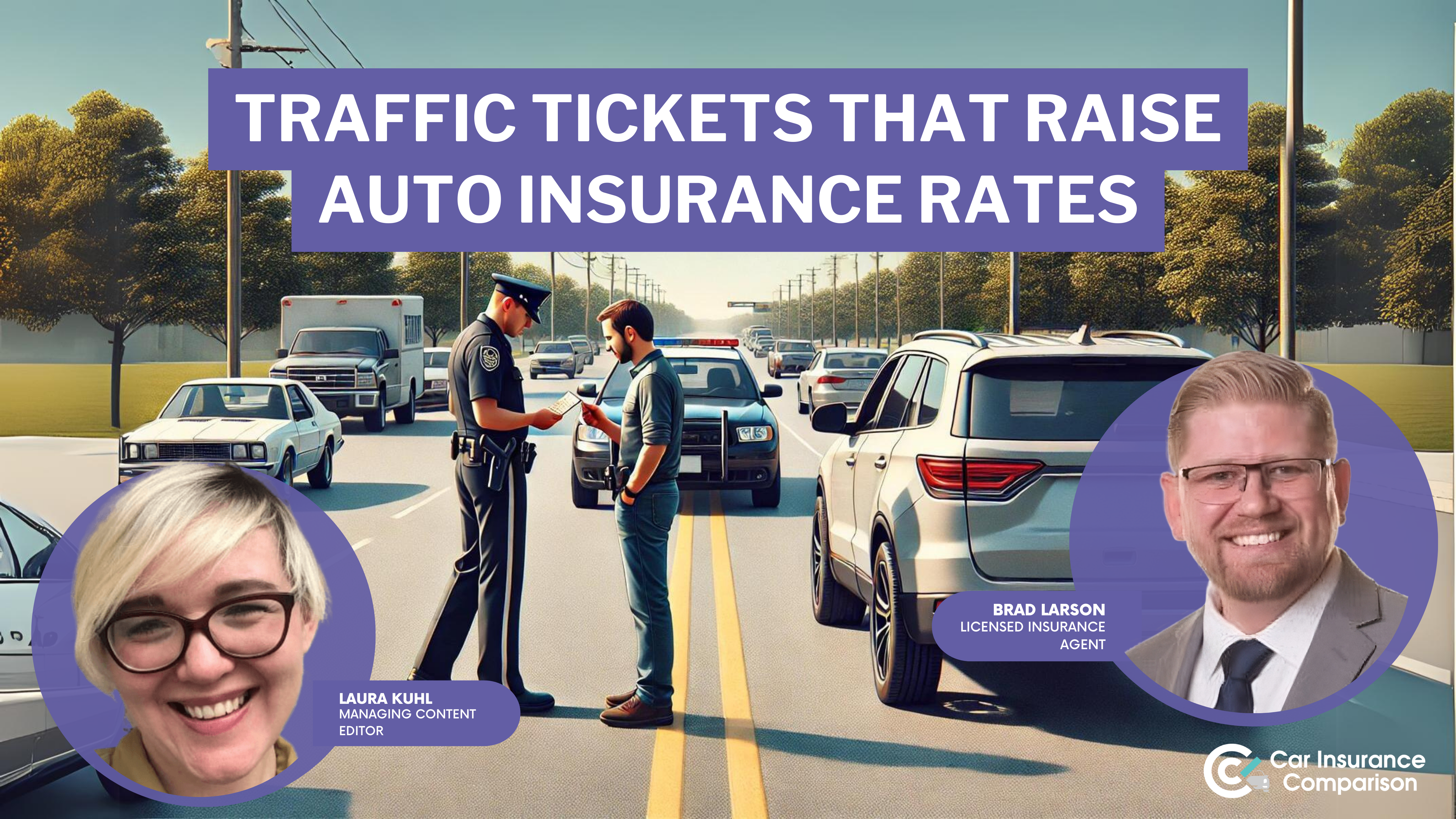 15 Traffic Tickets that Raise Car Insurance Rates