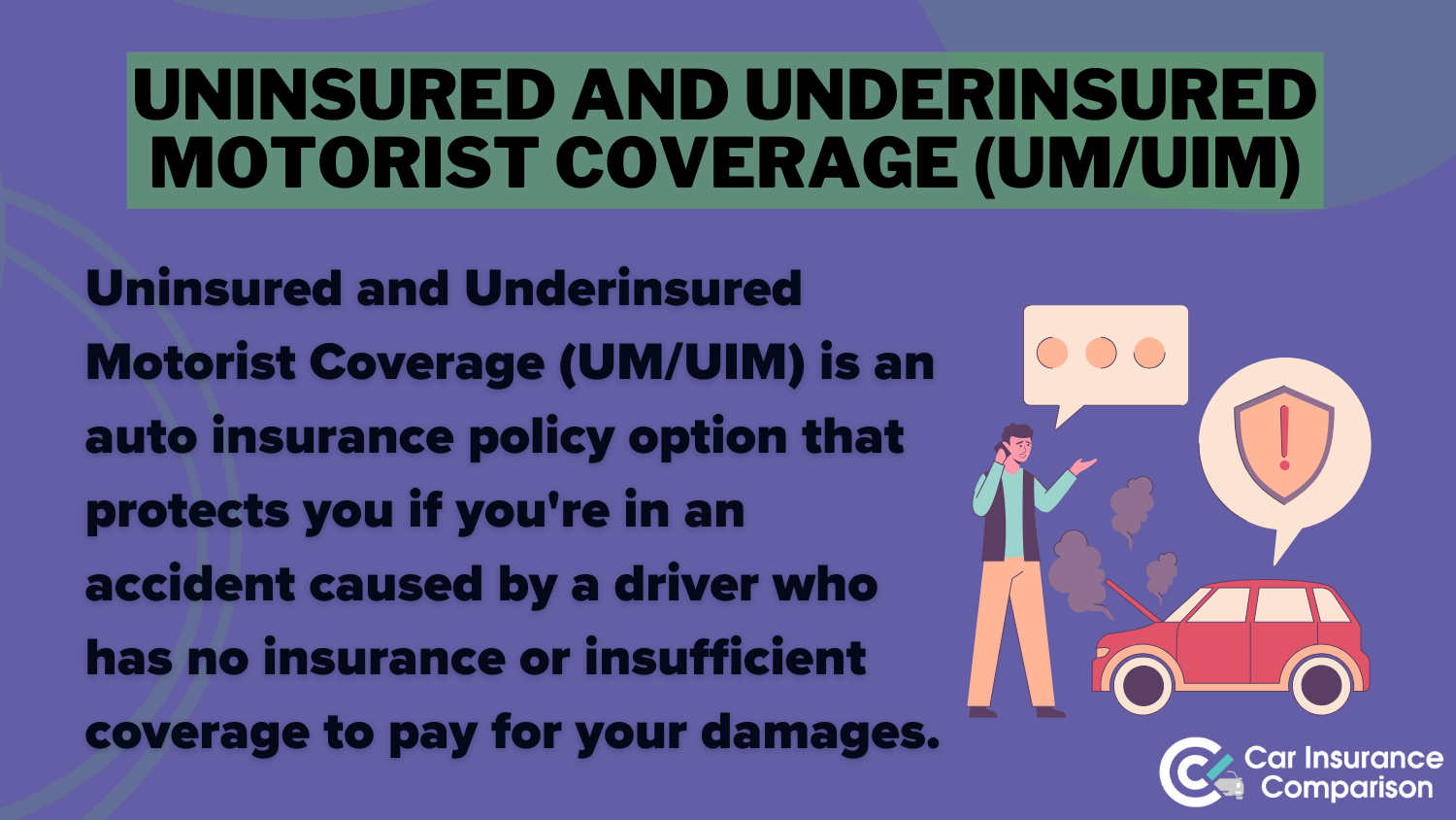 Uninsured and Underinsured Motorist Coverage (UM/UIM) in 2025 [Coverage Explained]