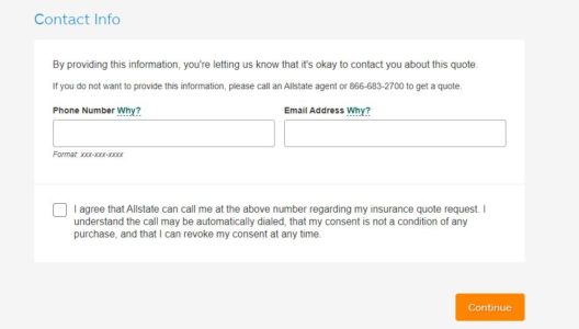 How do you get Allstate car insurance quotes online