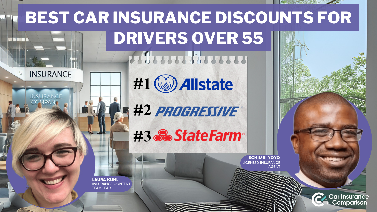 Best Car Insurance Discounts for Drivers Over 55 in 2025 [Save up to 20% With These Companies]