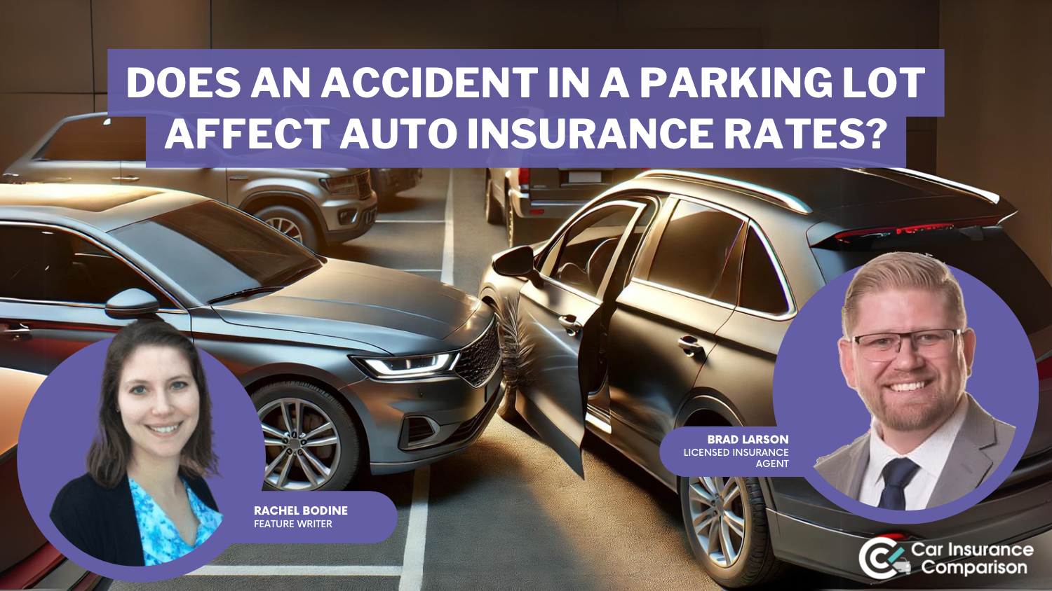 Does an accident in a parking lot affect car insurance rates?