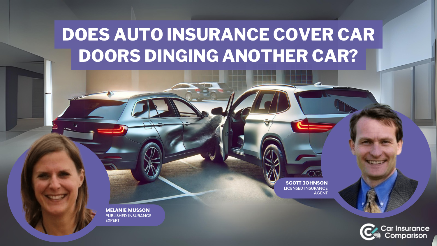 Does car insurance cover car doors dinging another car? (2025)