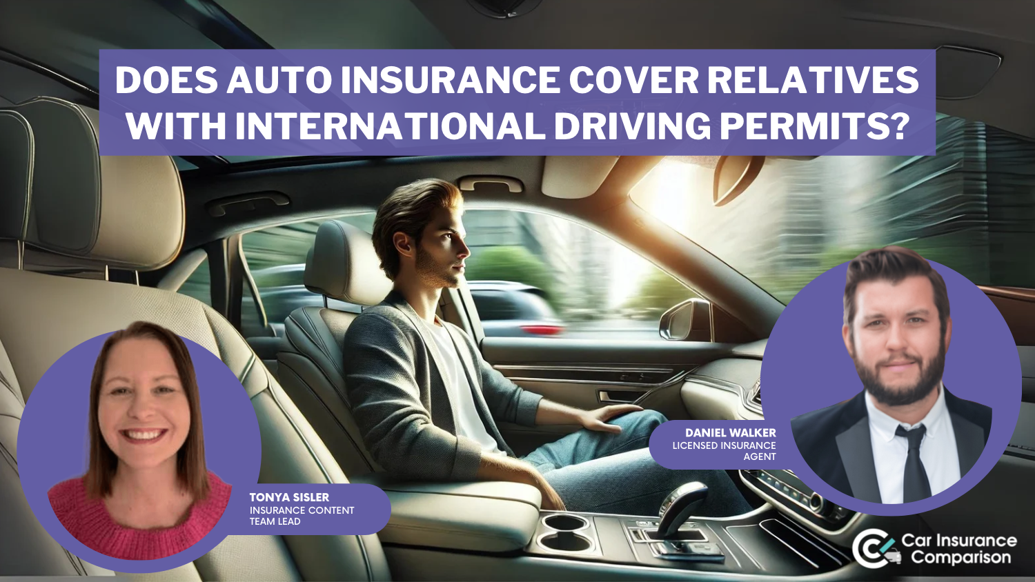 Does car insurance cover relatives with international driving permits?