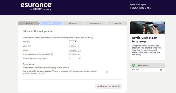 How do you get an Esurance car insurance quote