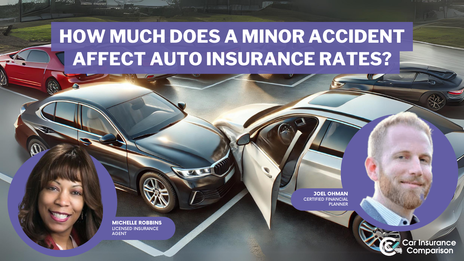 How much does a minor accident affect car insurance rates?