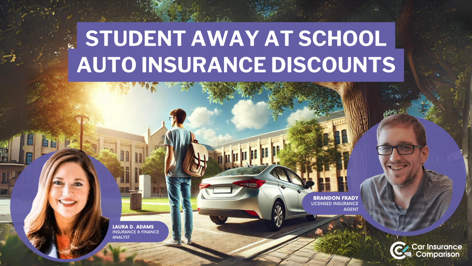 student away at school auto insurance discounts