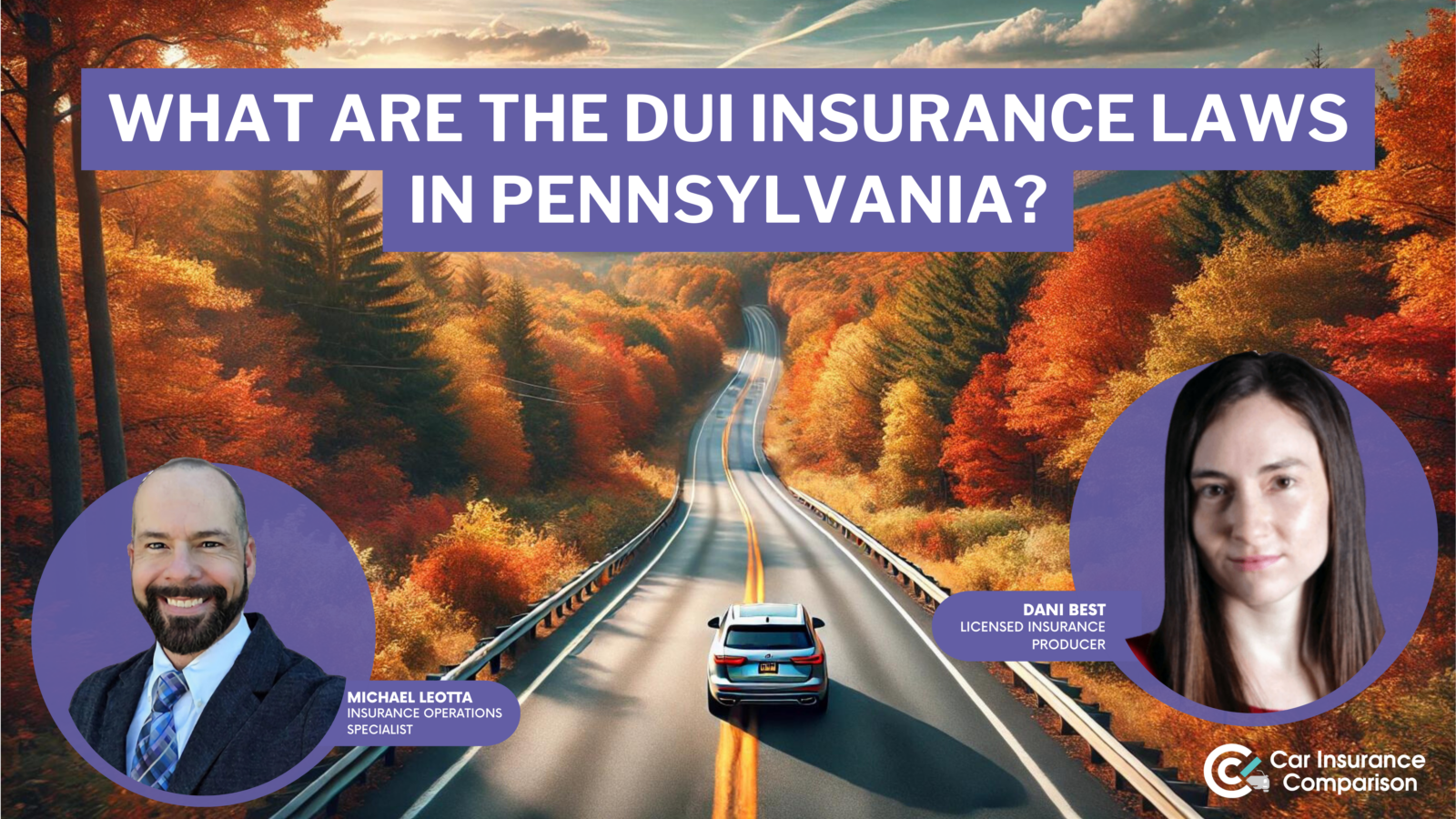 what are the DUI insurance laws in Pennsylvania?