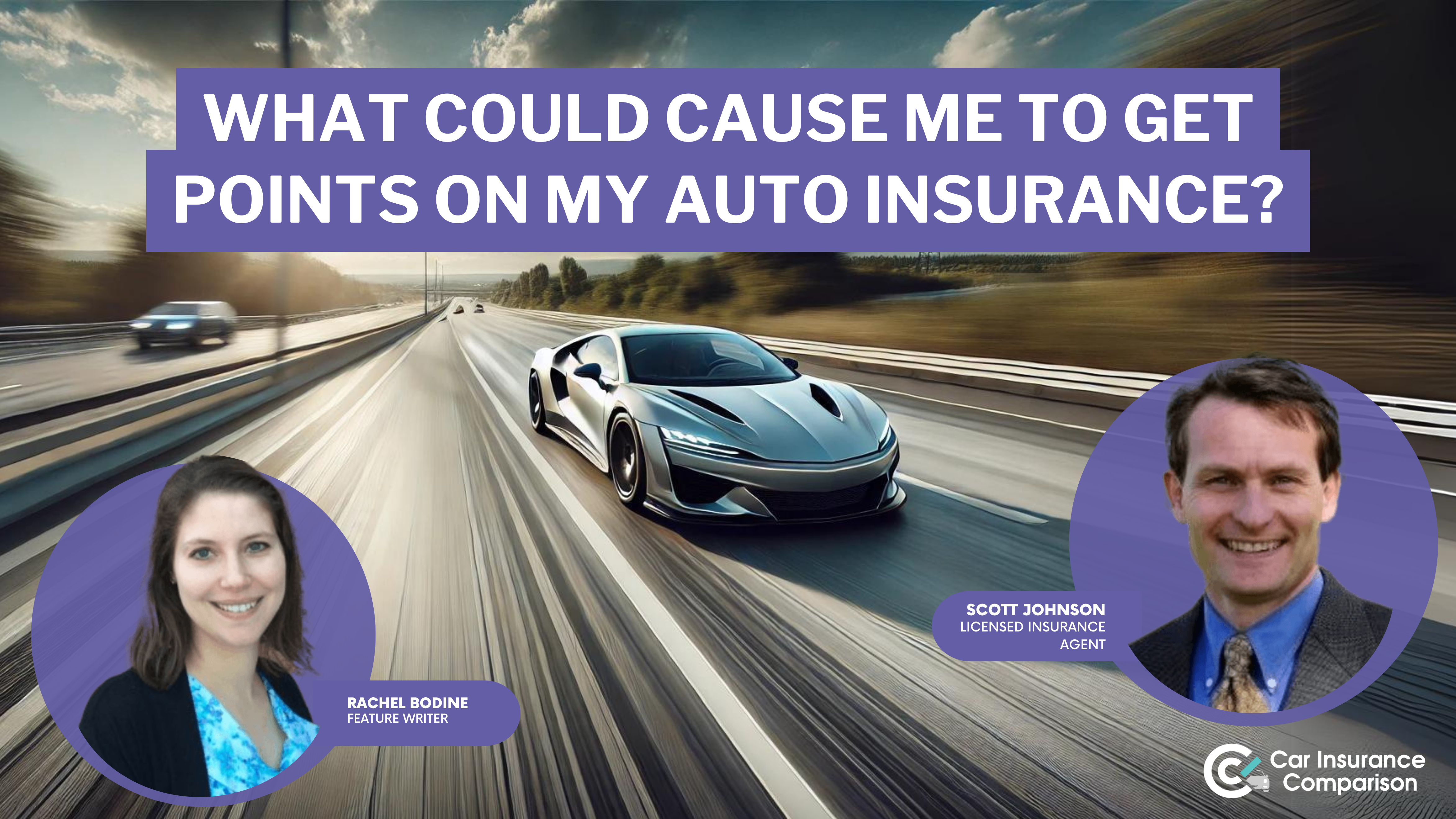 What could cause me to get points on my car insurance?