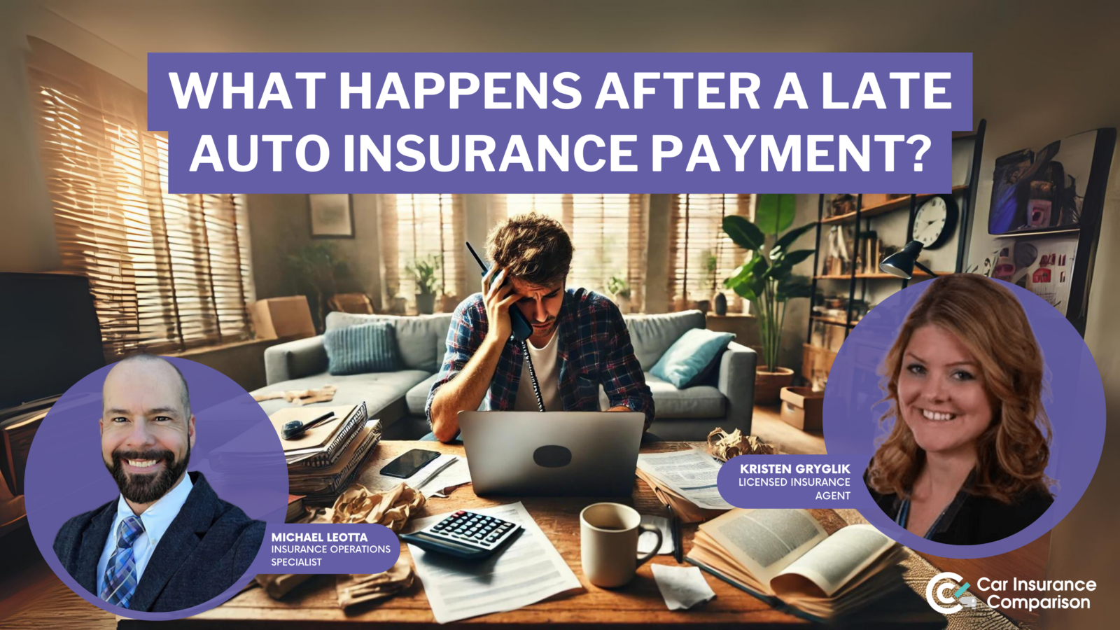 what happens after a late auto insurance payment?