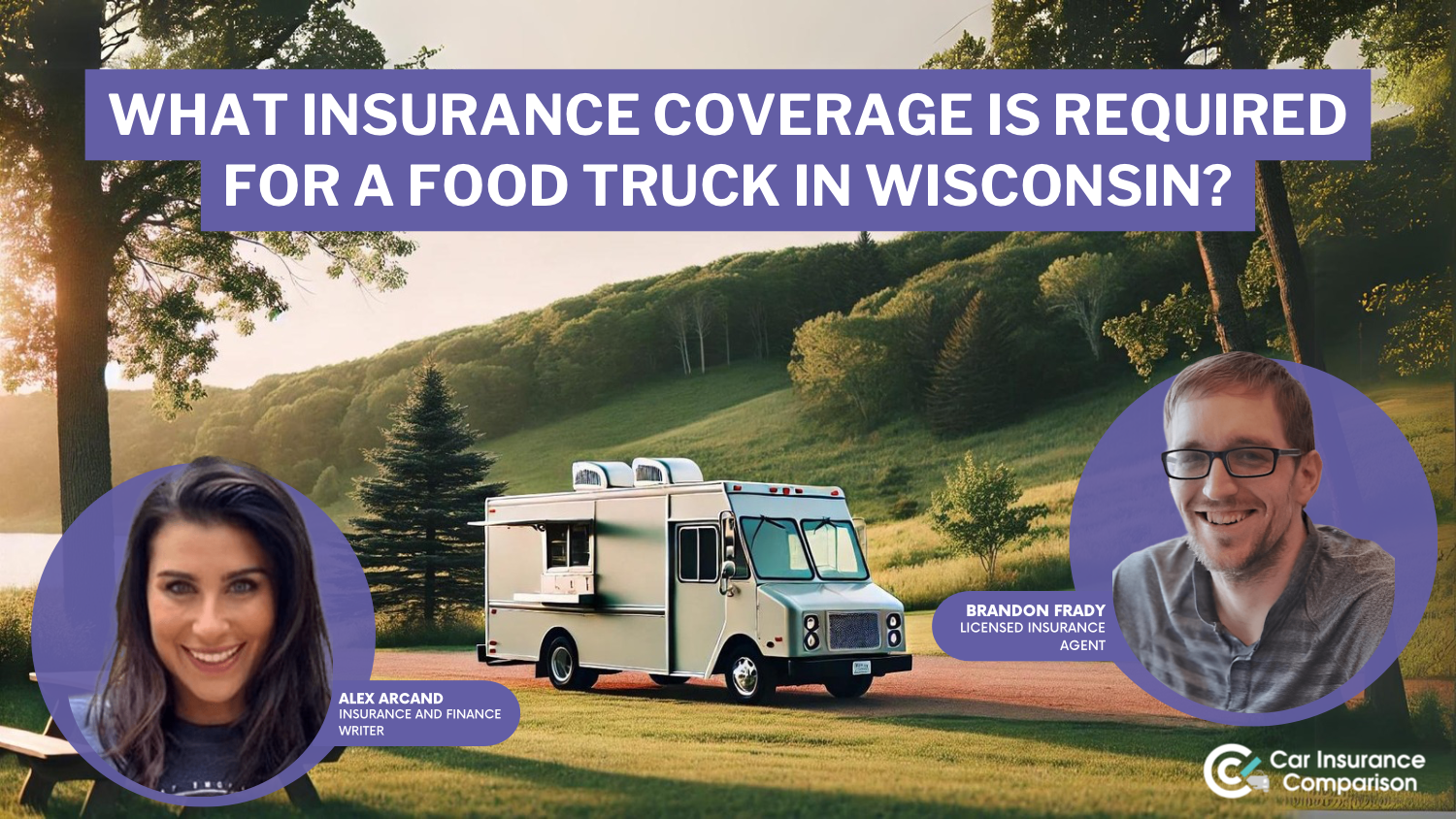 What insurance coverage is required for a food truck in Wisconsin?