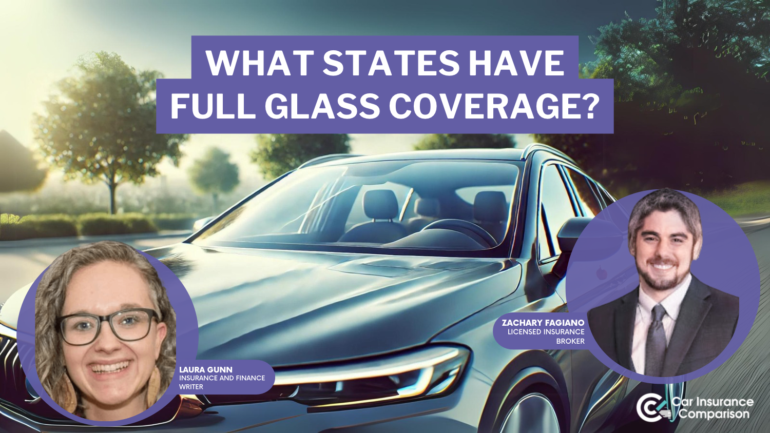 What states have full glass coverage?