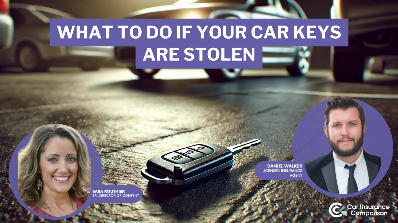 what to do if your car keys are stolen